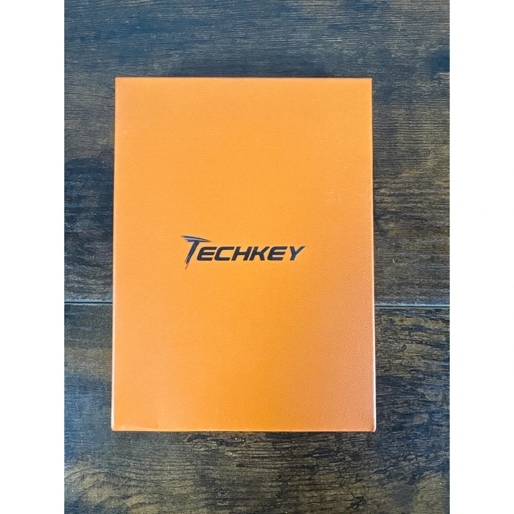 Techkey 256GB MFi Licensed 3-in-1 USB Flash Drive Silver Type-C Lightning USB-A
